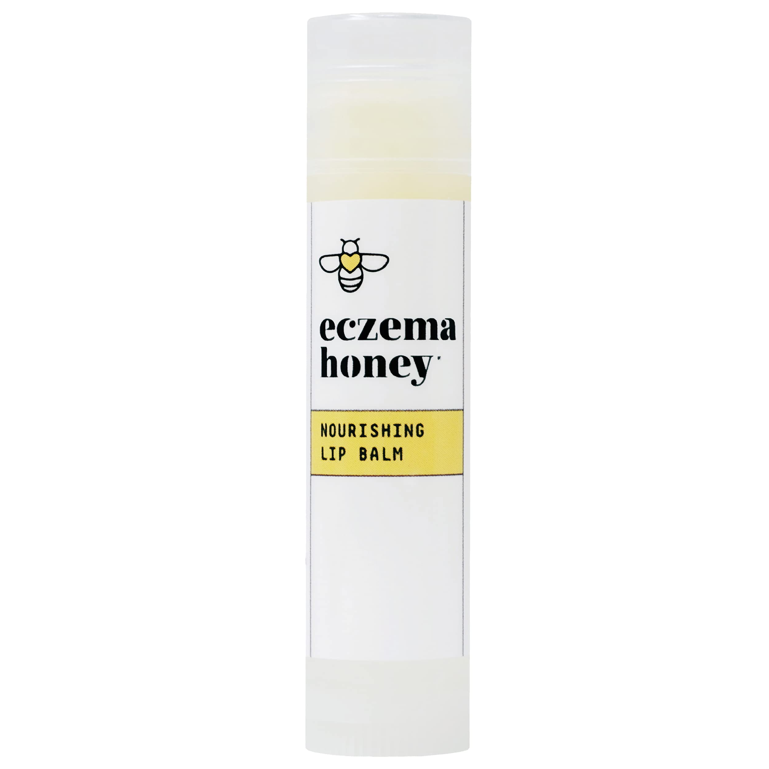 Eczema Honey Nourishing Lip Balm tube close-up for daily lip care