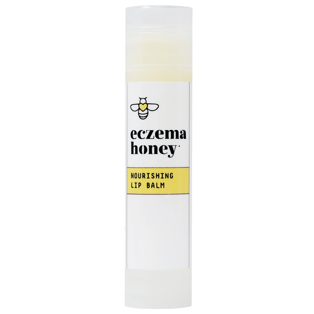 Eczema Honey Nourishing Lip Balm tube close-up for daily lip care