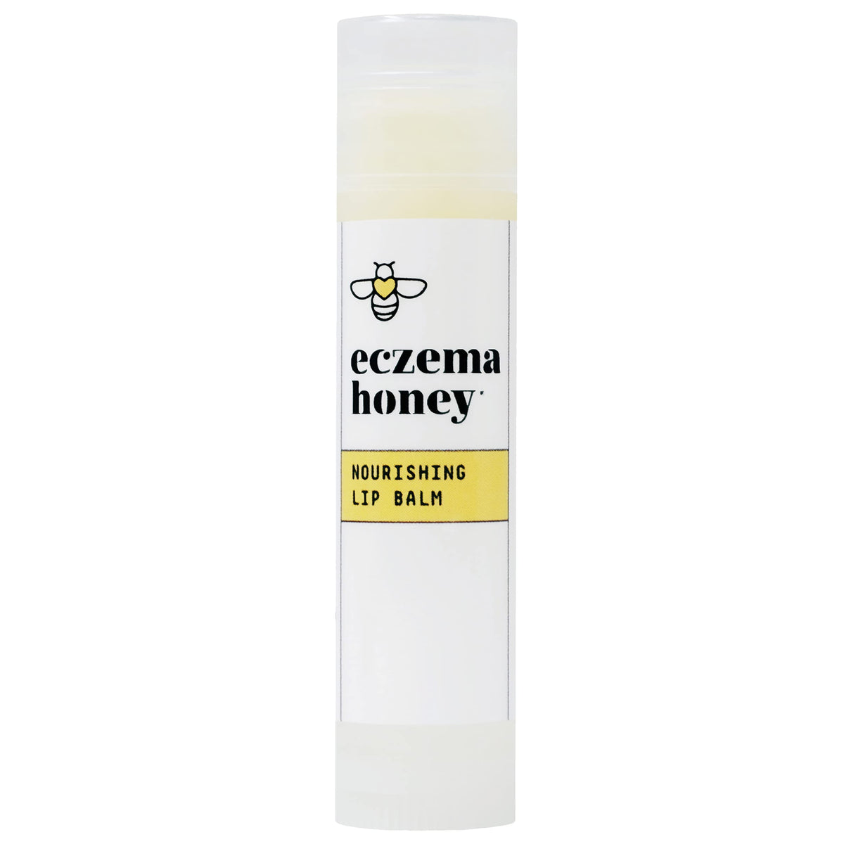 Eczema Honey Nourishing Lip Balm tube close-up for daily lip care
