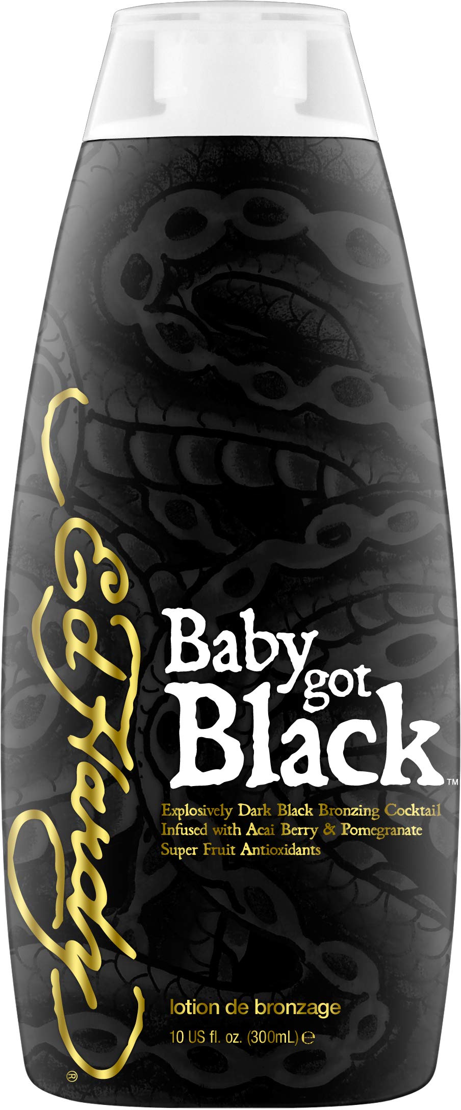 Ed Hardy Baby Got Black bronceado instantáneo para color profundo