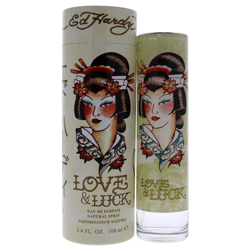 Ed Hardy Love & Luck bottle front for all-day wear