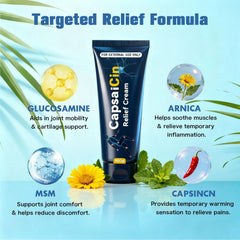 EdenEdges Capsa Neuropathy Cream used for feet care and arch comfort.