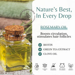 Edenika Botanicals Green tea cinnamon clove scent close-up hints detox scalp.