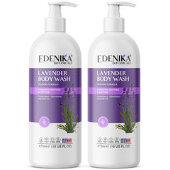 Edenika Gel de Ducha Lavanda: botella con fórmula relajante para piel sensible.