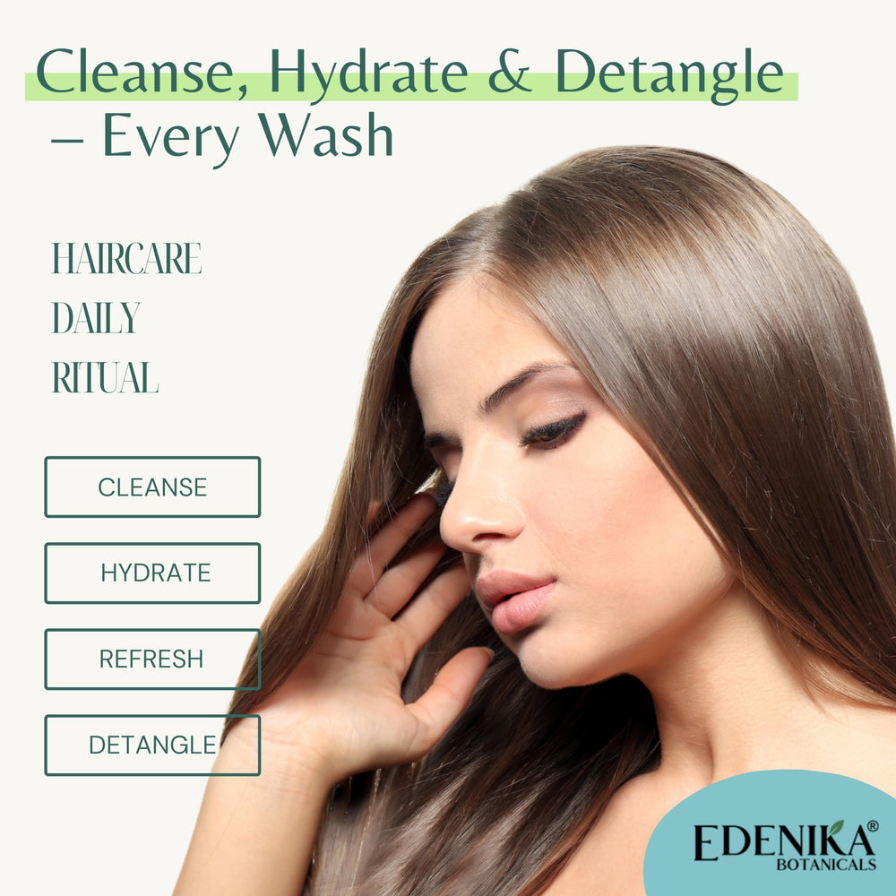 EDENIKA BOTANICALS Acondicionador: crema sedosa para peinar y manejabilidad