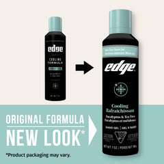 Edge Shave Gel 7oz bottle front showcases convenient daily use