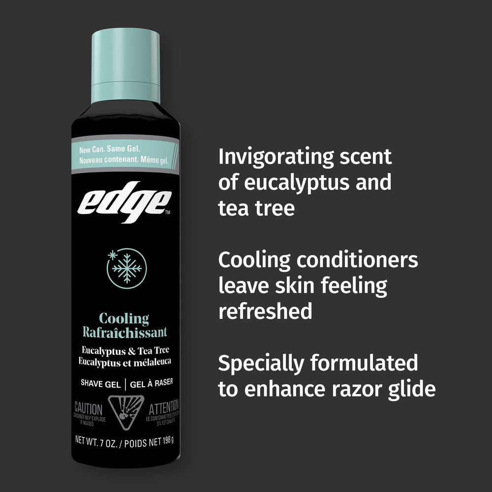 Edge Shave Gel packaging variety signals different packaging may appear