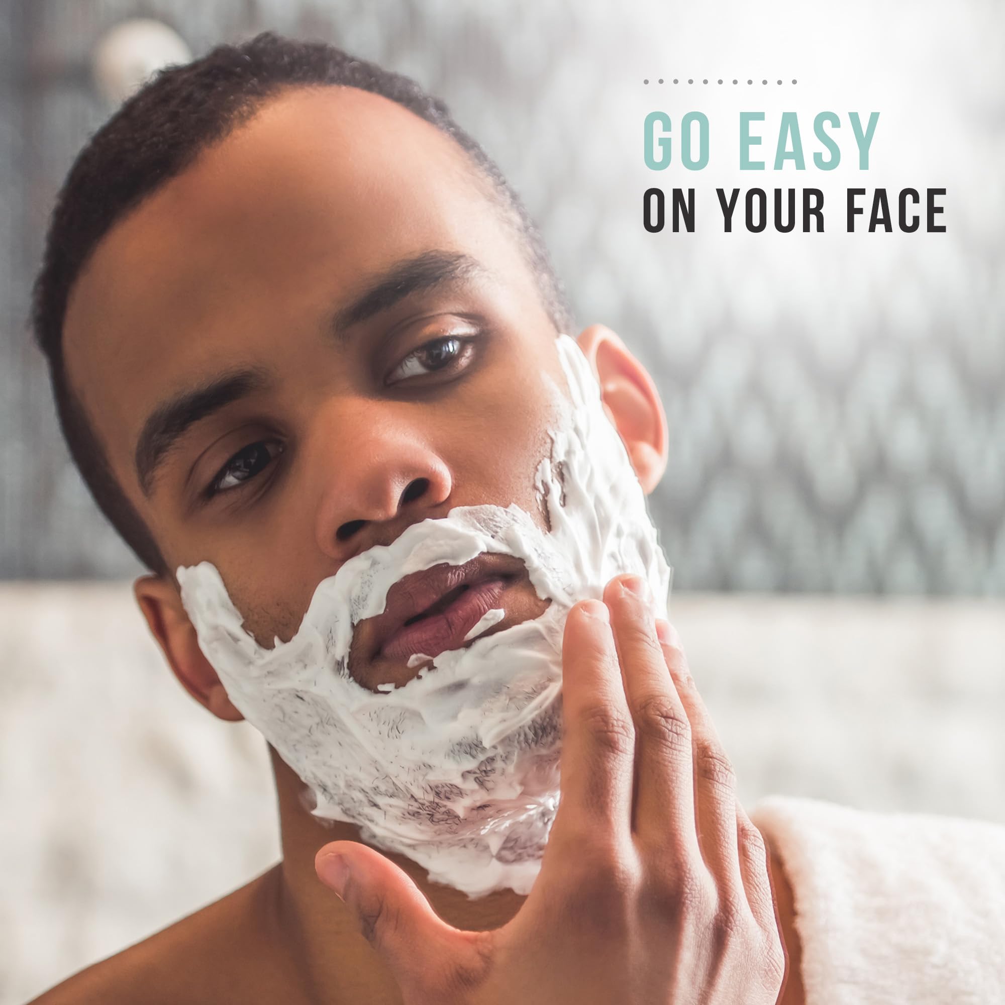 Edge Shave Gel creates a refreshing post shave feel