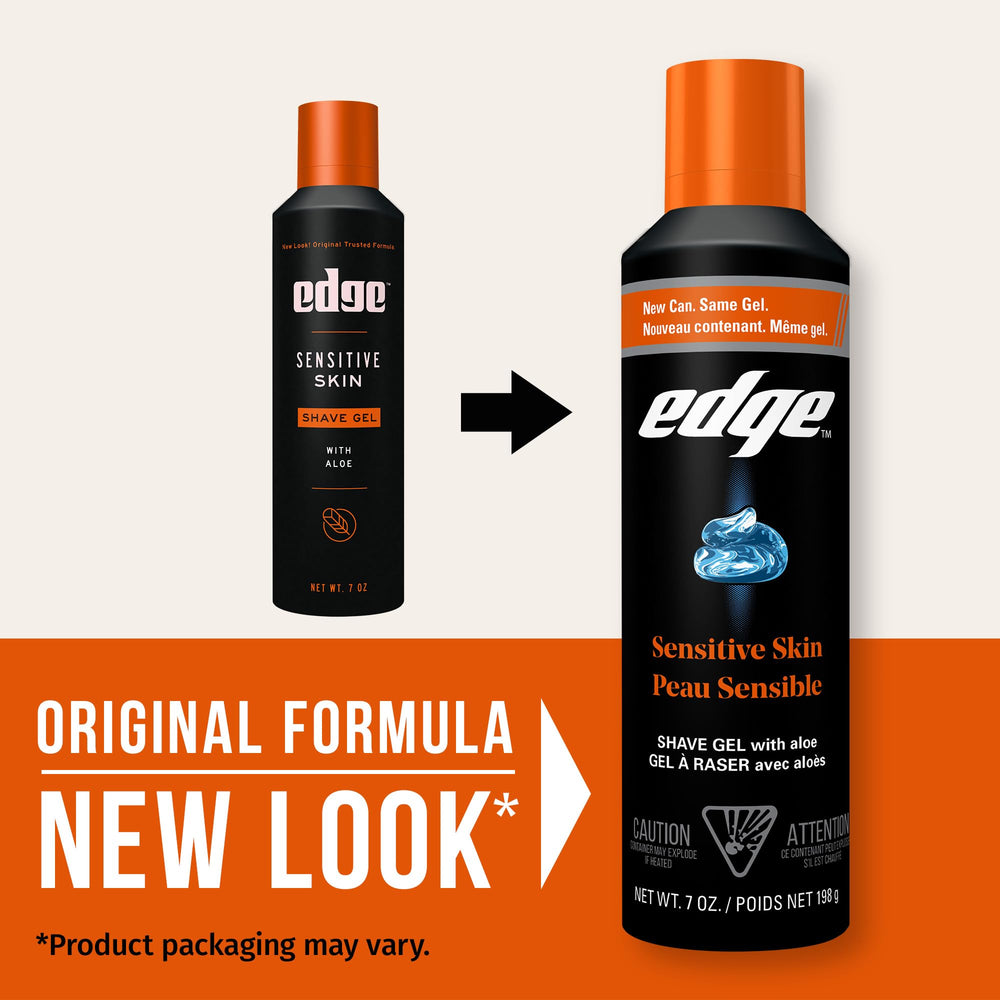 Edge shaving gel cooling conditioners refresh the skin