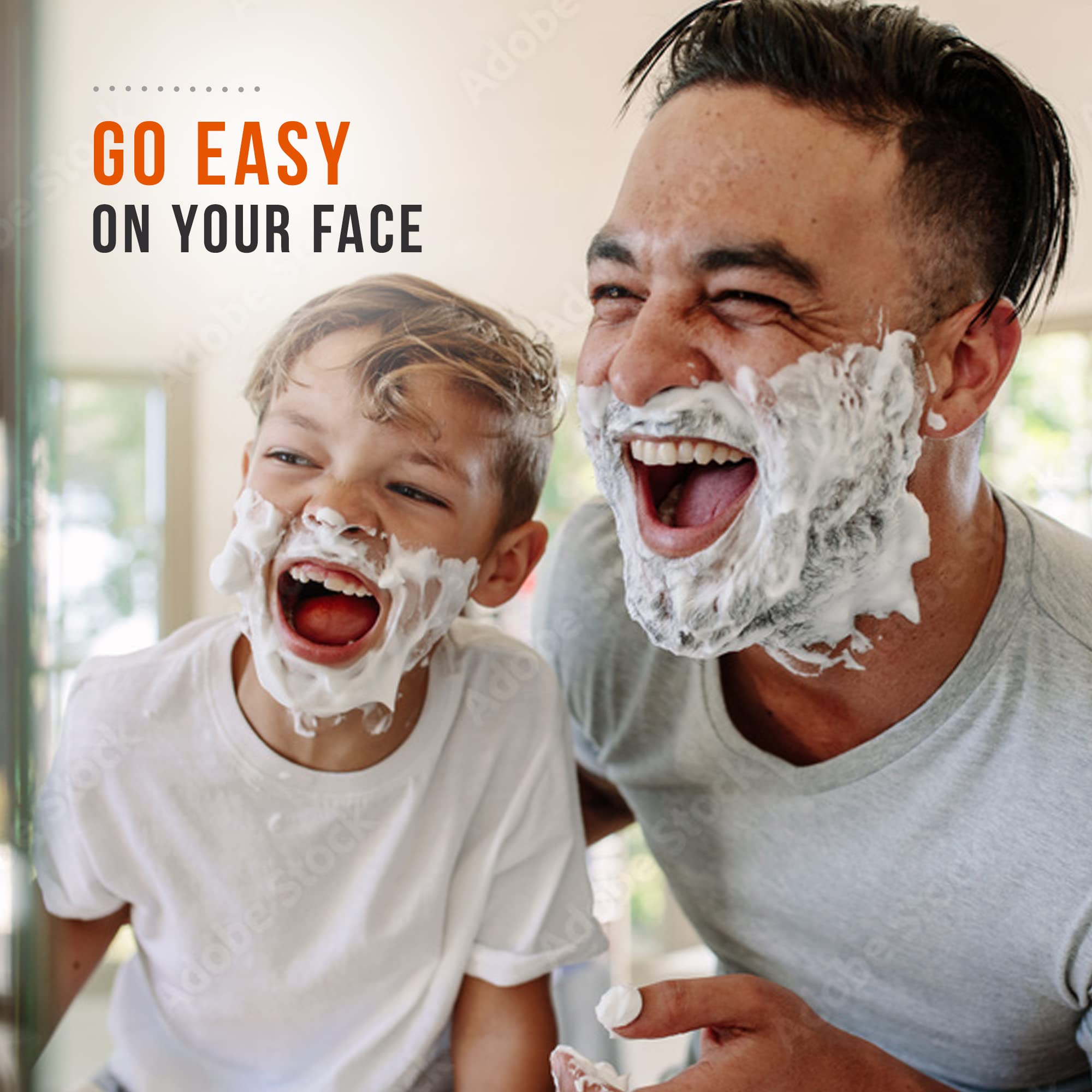 Edge shaving gel men post-shave refresh helps skin feel rejuvenated