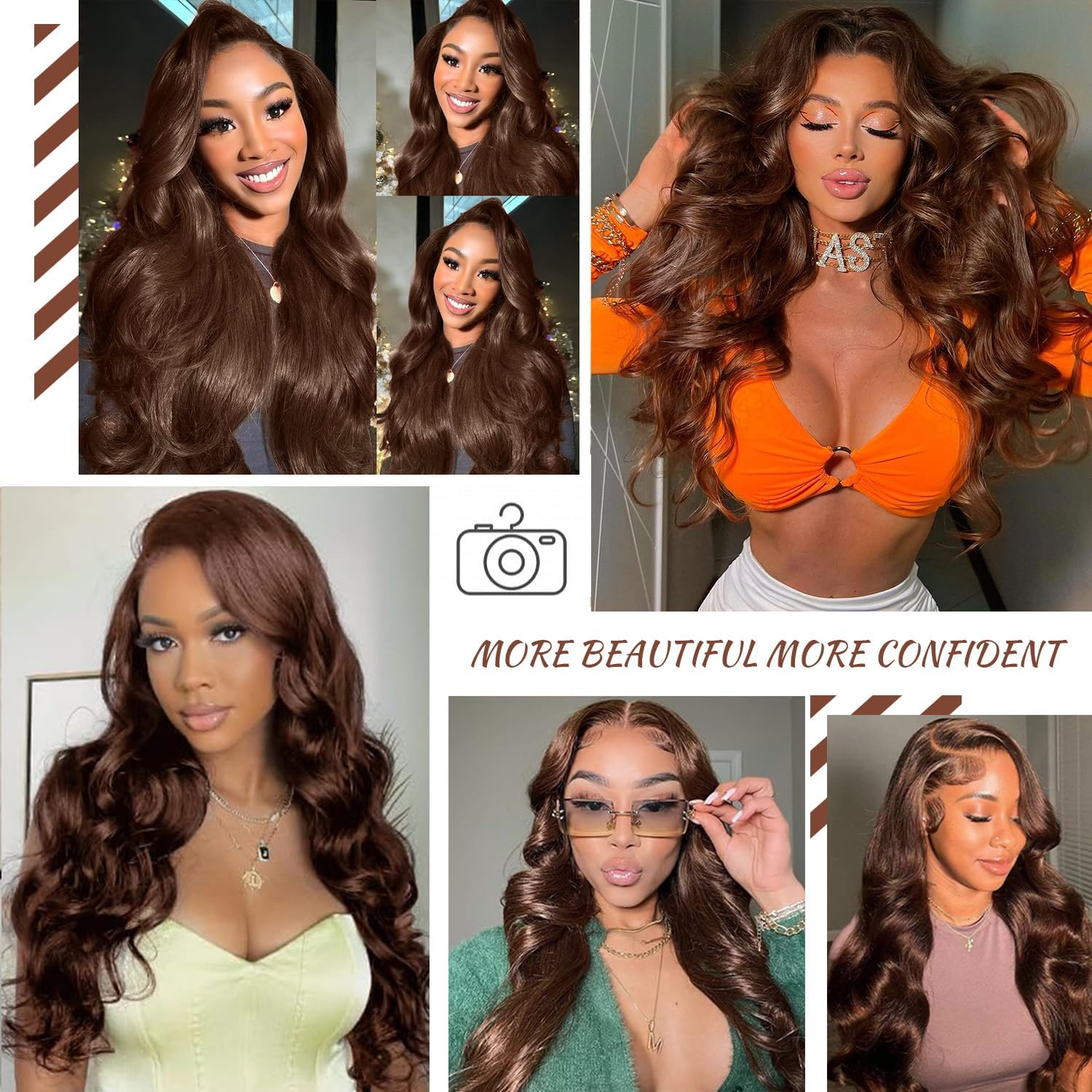 ediere unprocessed virgin human hair 12A grade silky and durable