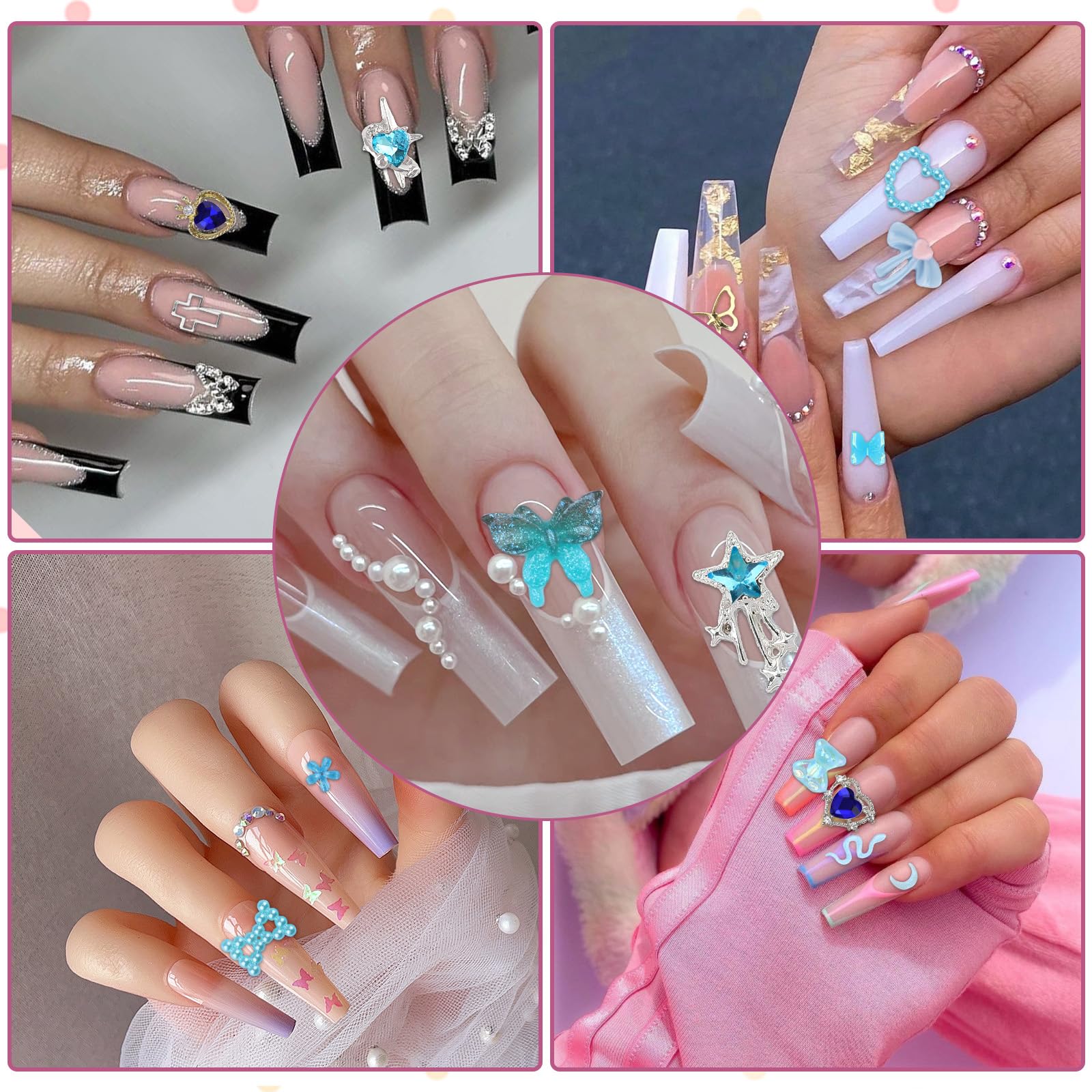 editTime 100 brillos en escama para destellos en uñas