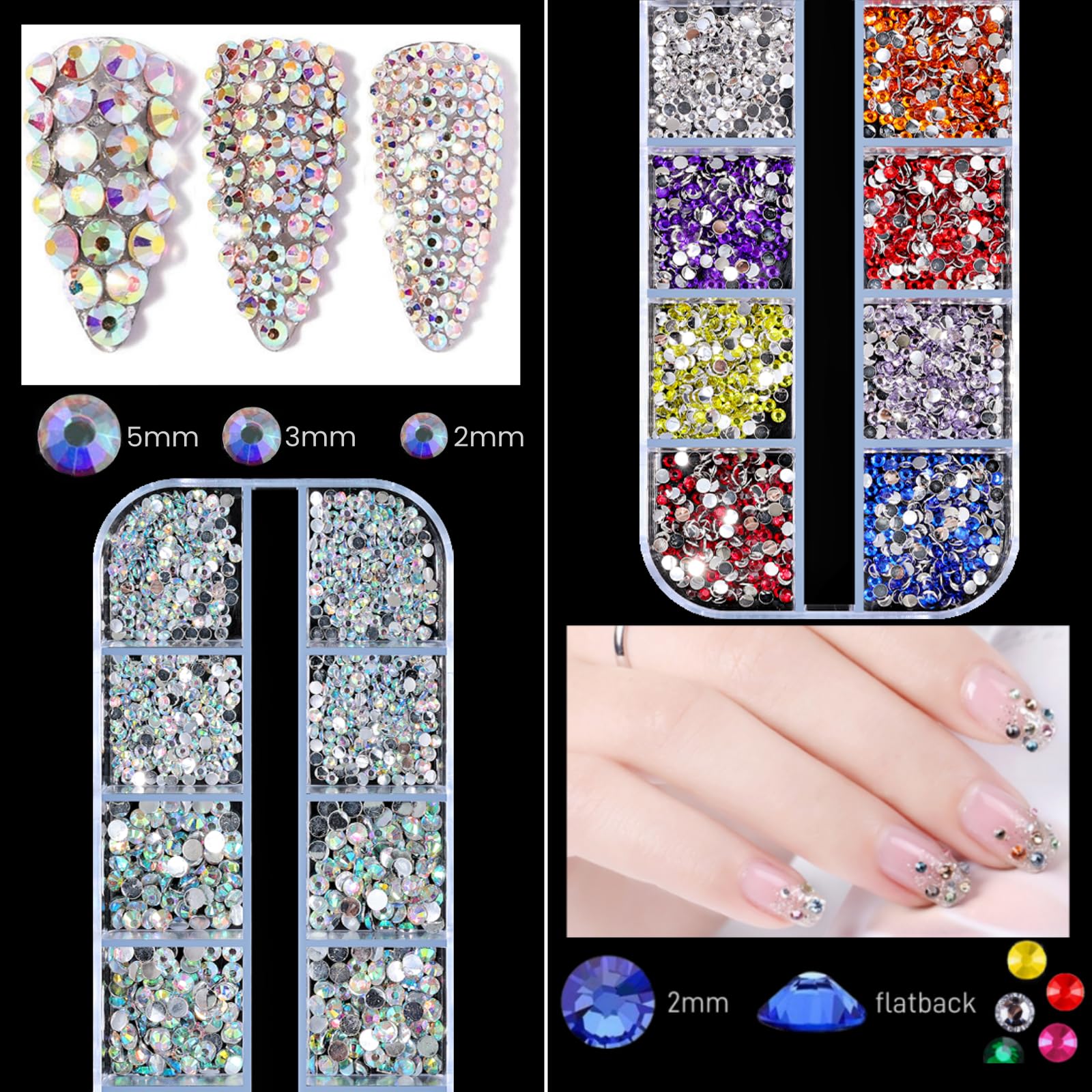 EditTime brocha para uñas para limpieza y retoques.