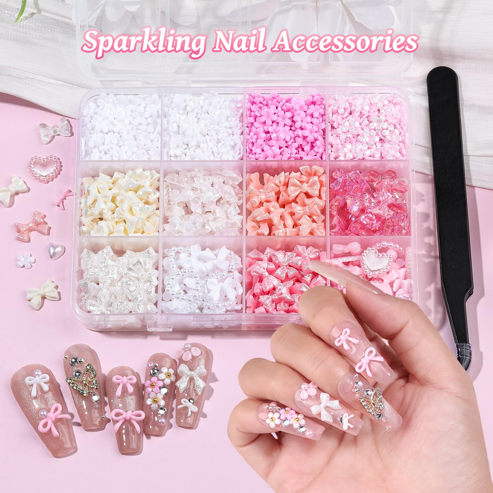 EditTime perlas nacaradas para uñas aportan brillo suave.