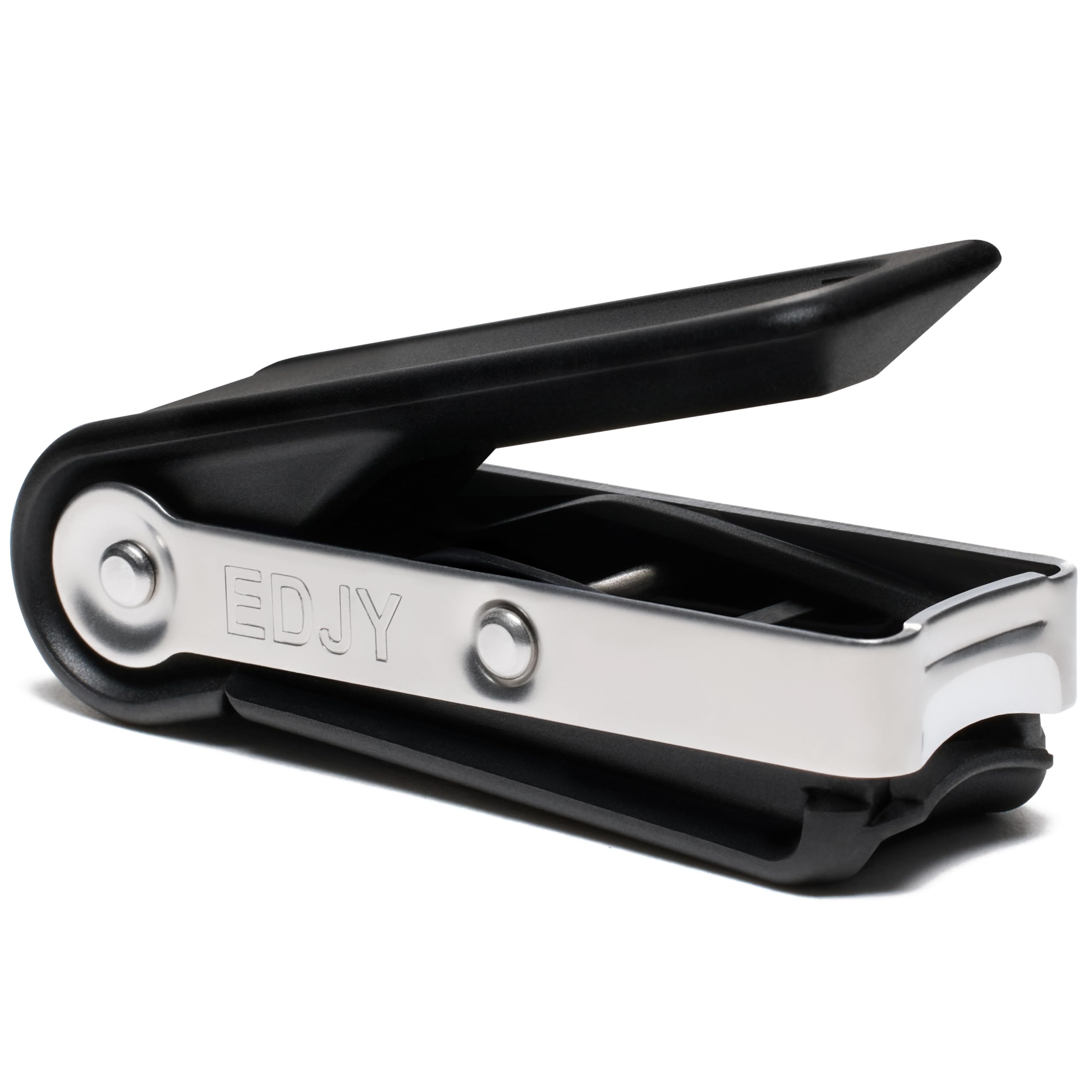 EDJY fingernail cutter box-front shows premium design for easy trimming.