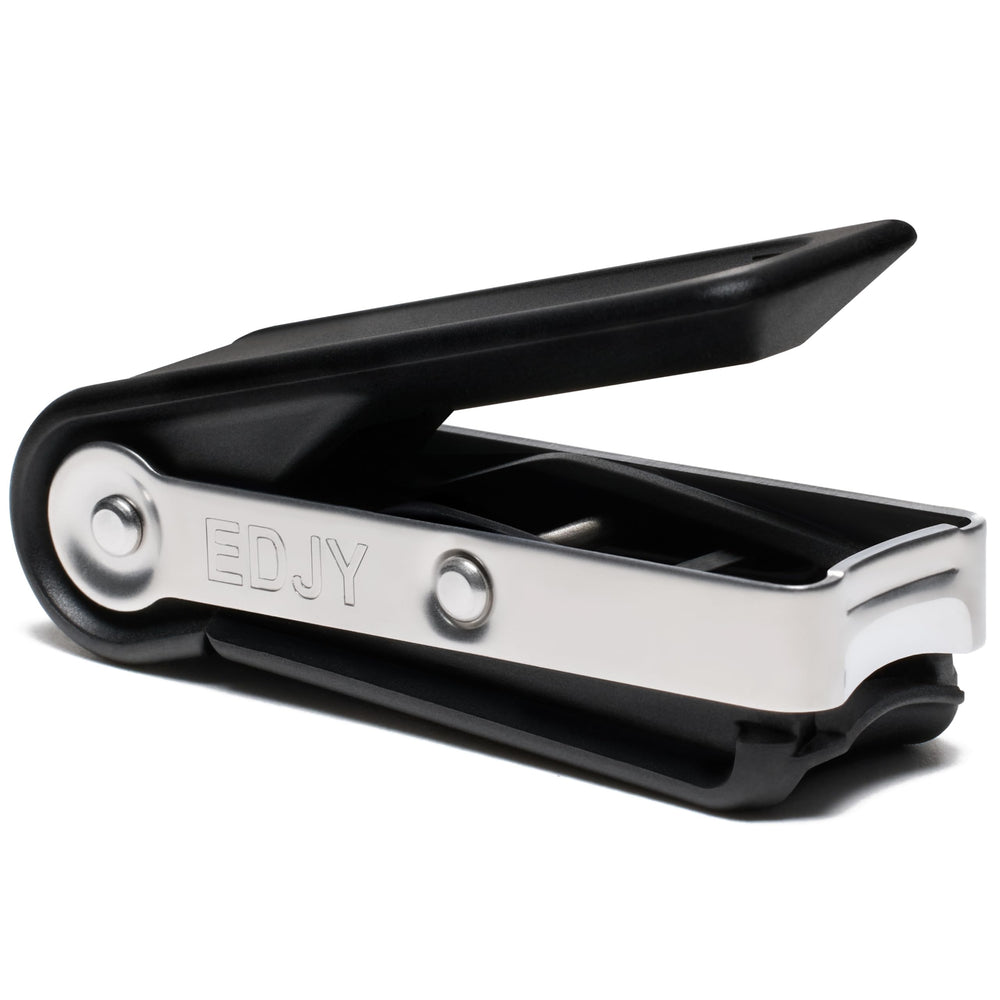 EDJY fingernail cutter box-front shows premium design for easy trimming.