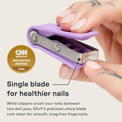 EDJY ergonomic lever design enhances control during trimming.