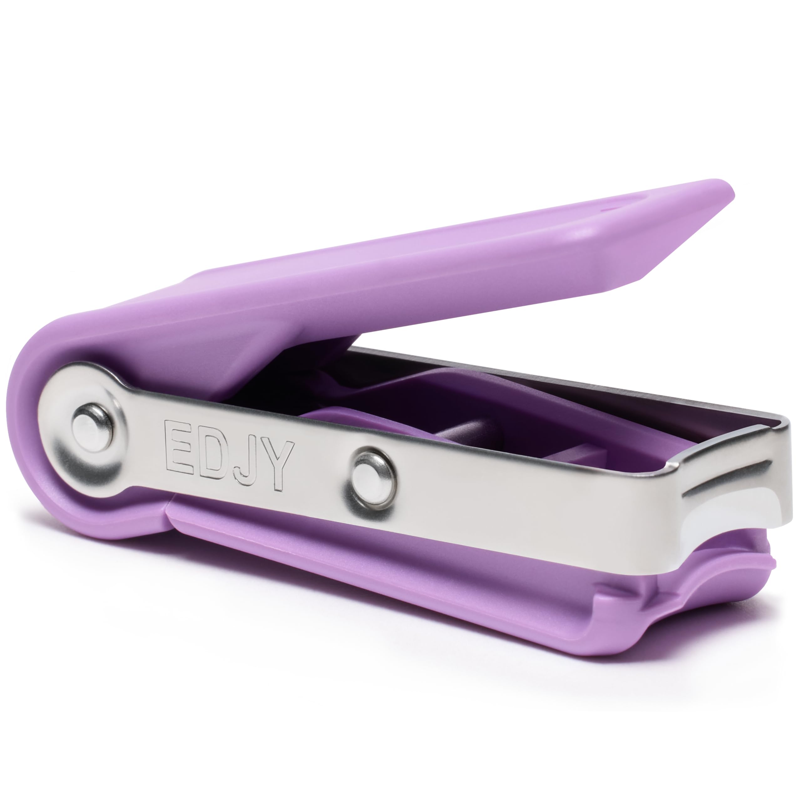 EDJY fingernail cutter with precision blade for clean trims