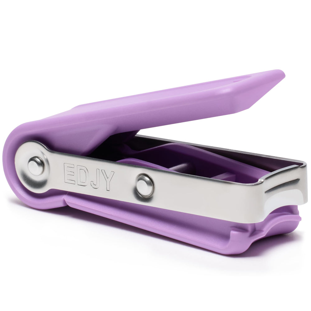 EDJY fingernail cutter with precision blade for clean trims