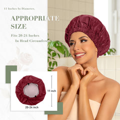 Protección para cabello largo durante la ducha con Edoneery