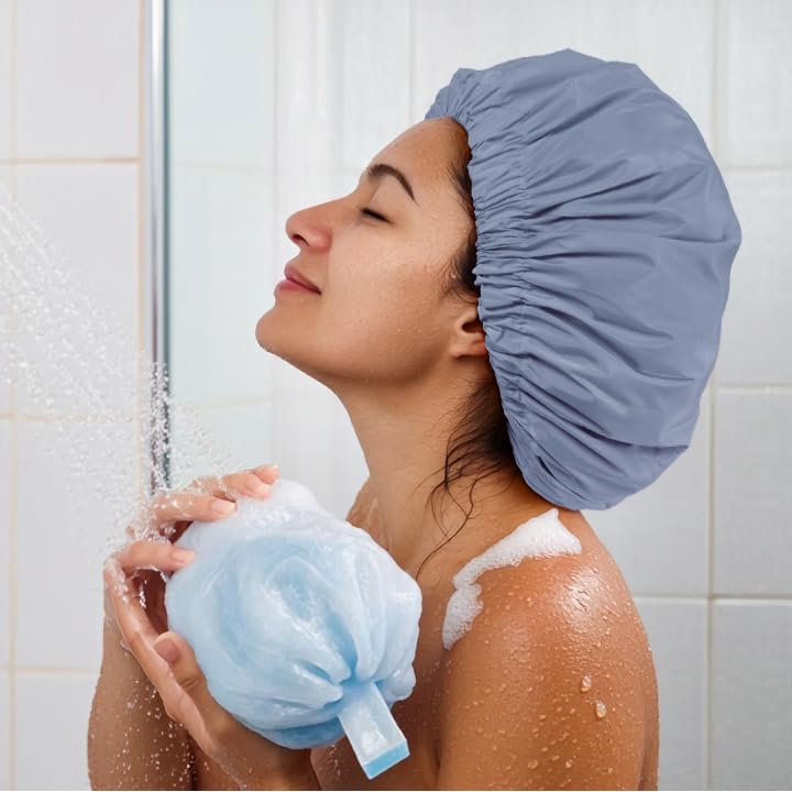 Gorro ducha Edoneery portátil, cómodo para viajar