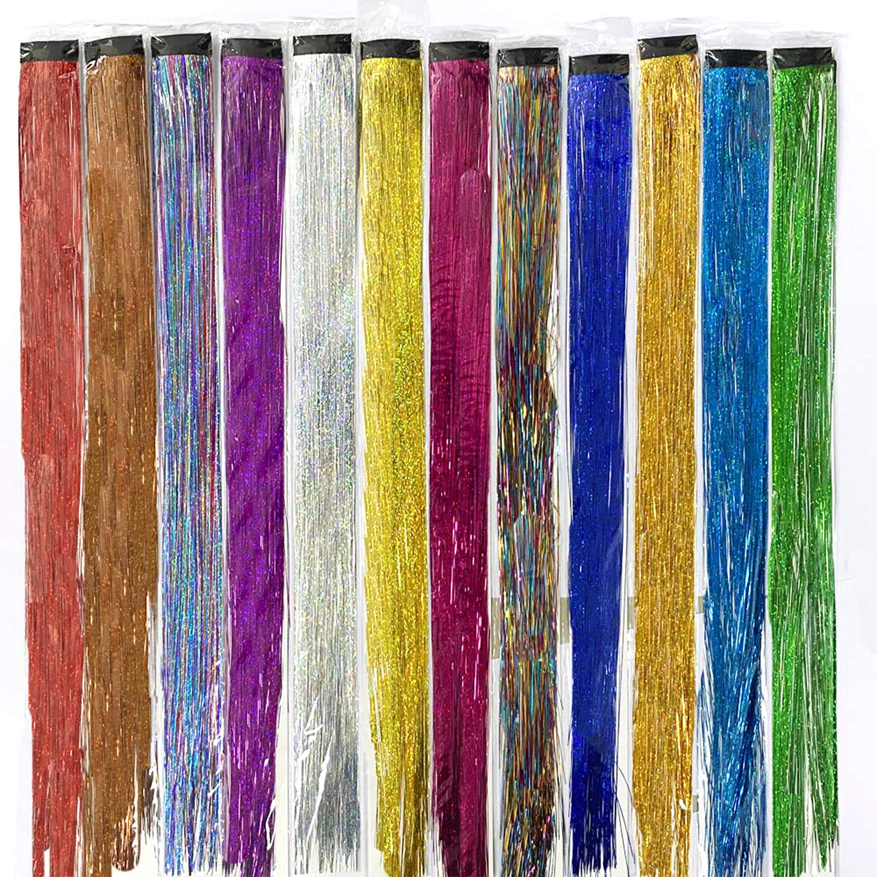 Edoneery purple tinsel offers bold accent for night-out looks