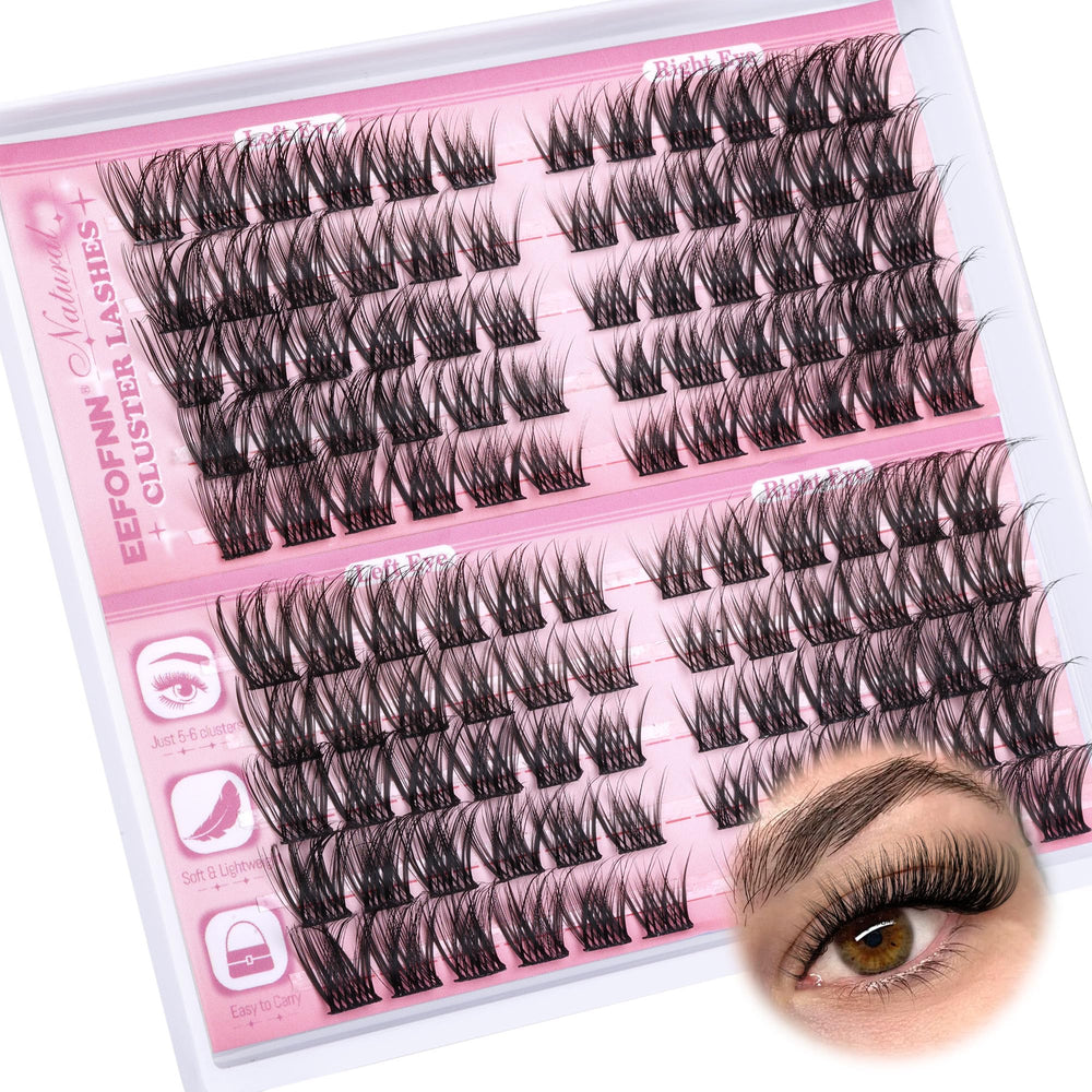 Eefofnn tips for exploring new lash ideas and styles with wispy clusters