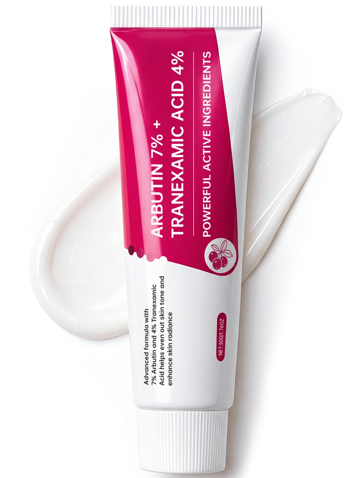 EELHOE Crema Arbutina 7% + TXA 4% para tono uniforme y piel iluminada.