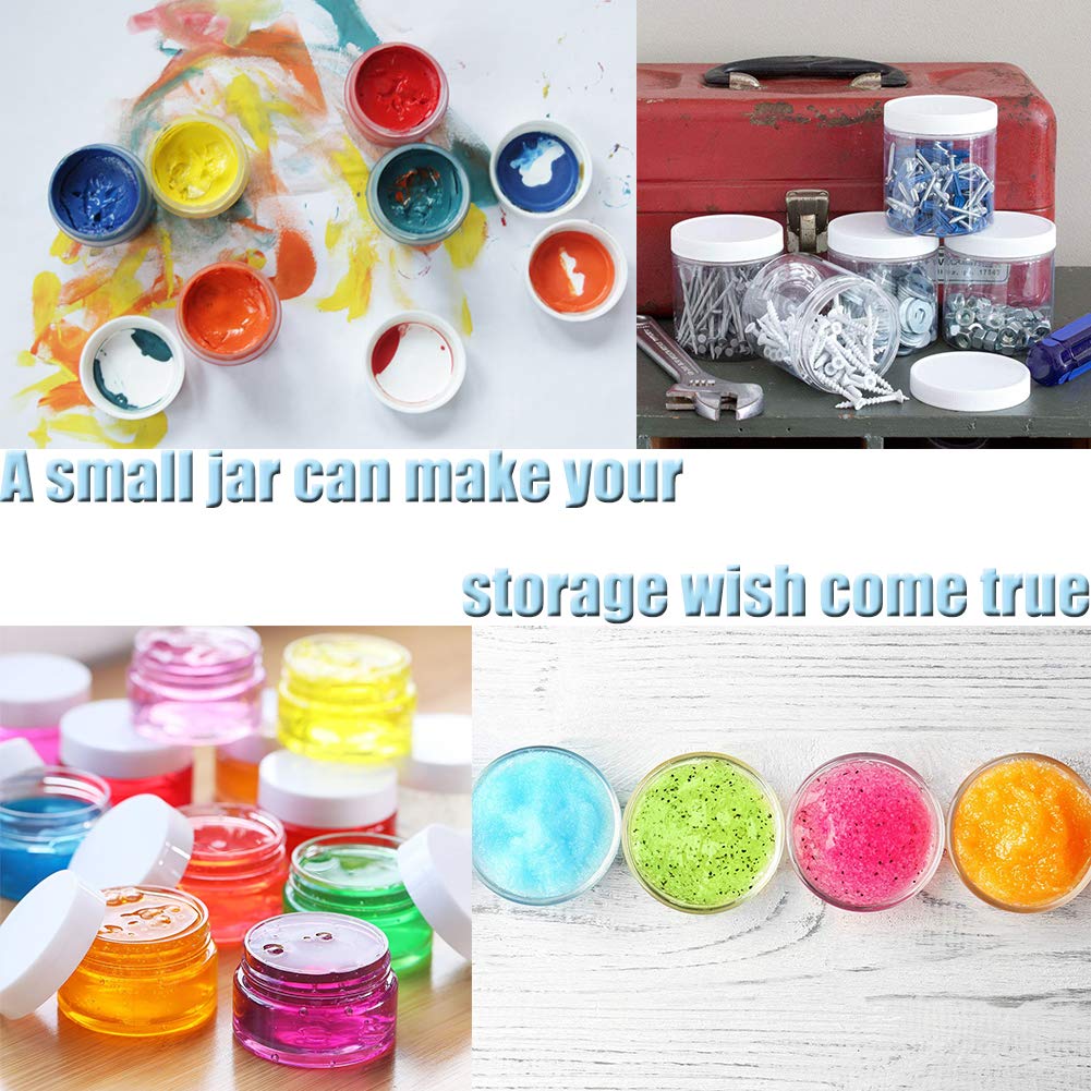 Eerrhhaq slime jar keeps ingredients organized and mess-free.