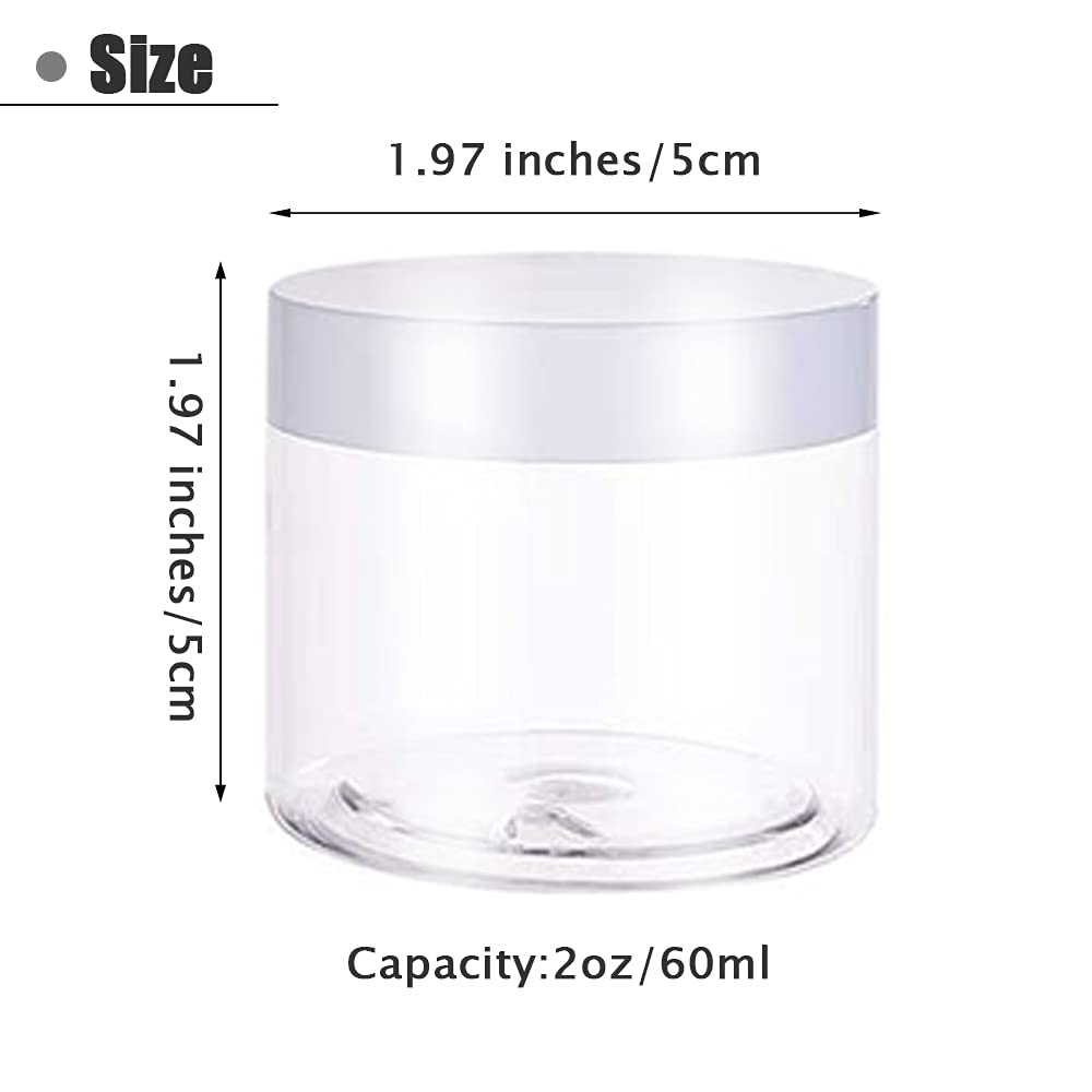Eerrhhaq wide-mouth jars simplify filling powders and creams on the go.