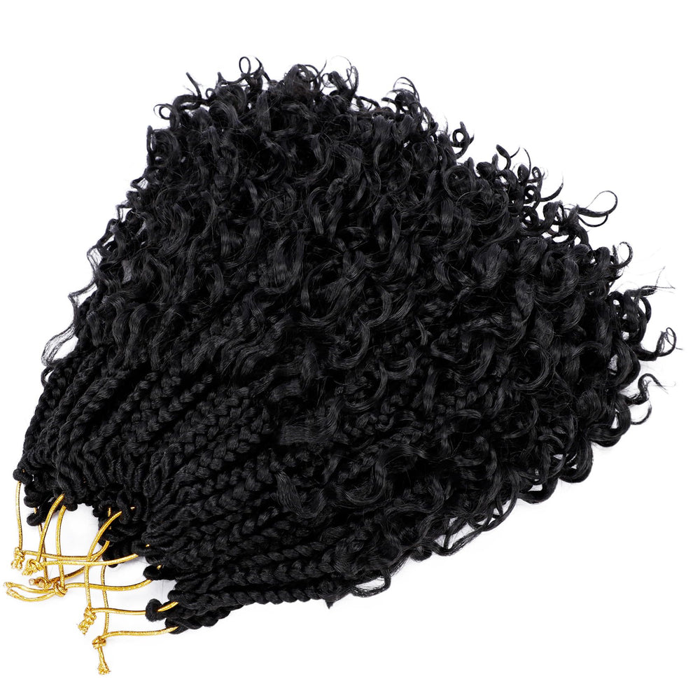 EERYA crochet hair enables fast styling and easy care.
