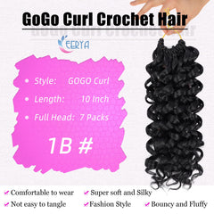 EERYA GoGo Curl color 1B shown for versatile daily wear