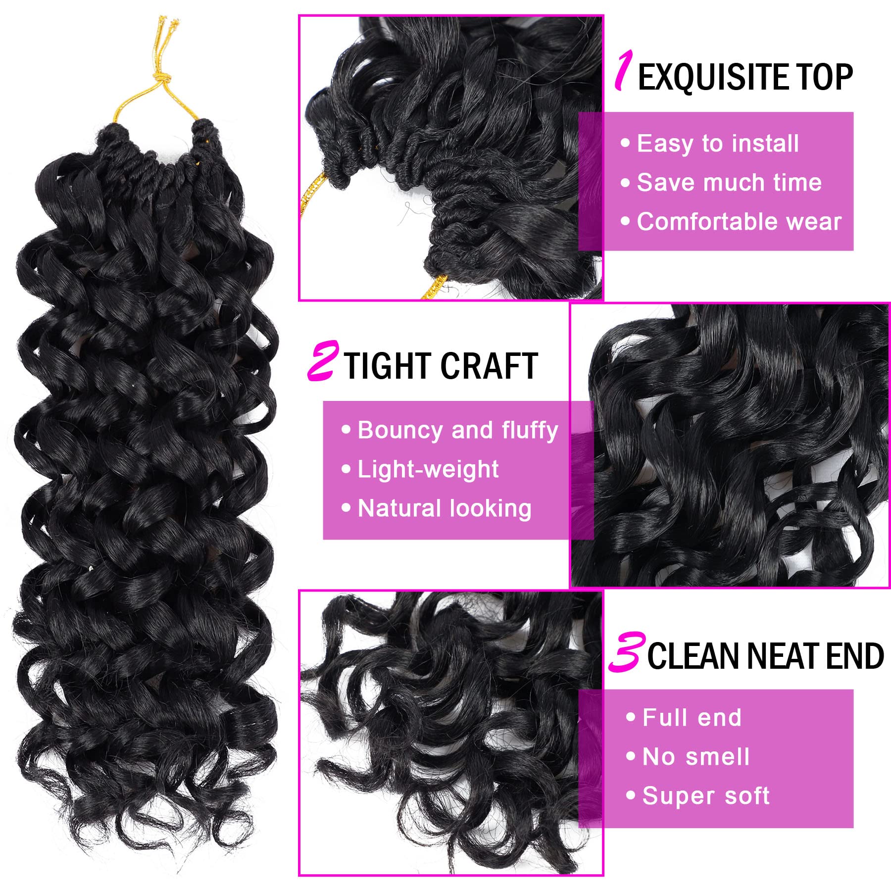 EERYA GoGo Curl 10-inch length adds subtle volume and bounce
