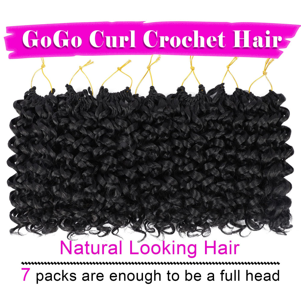 Texture close-up of EERYA GoGo Curl for soft, skin-friendly fibers