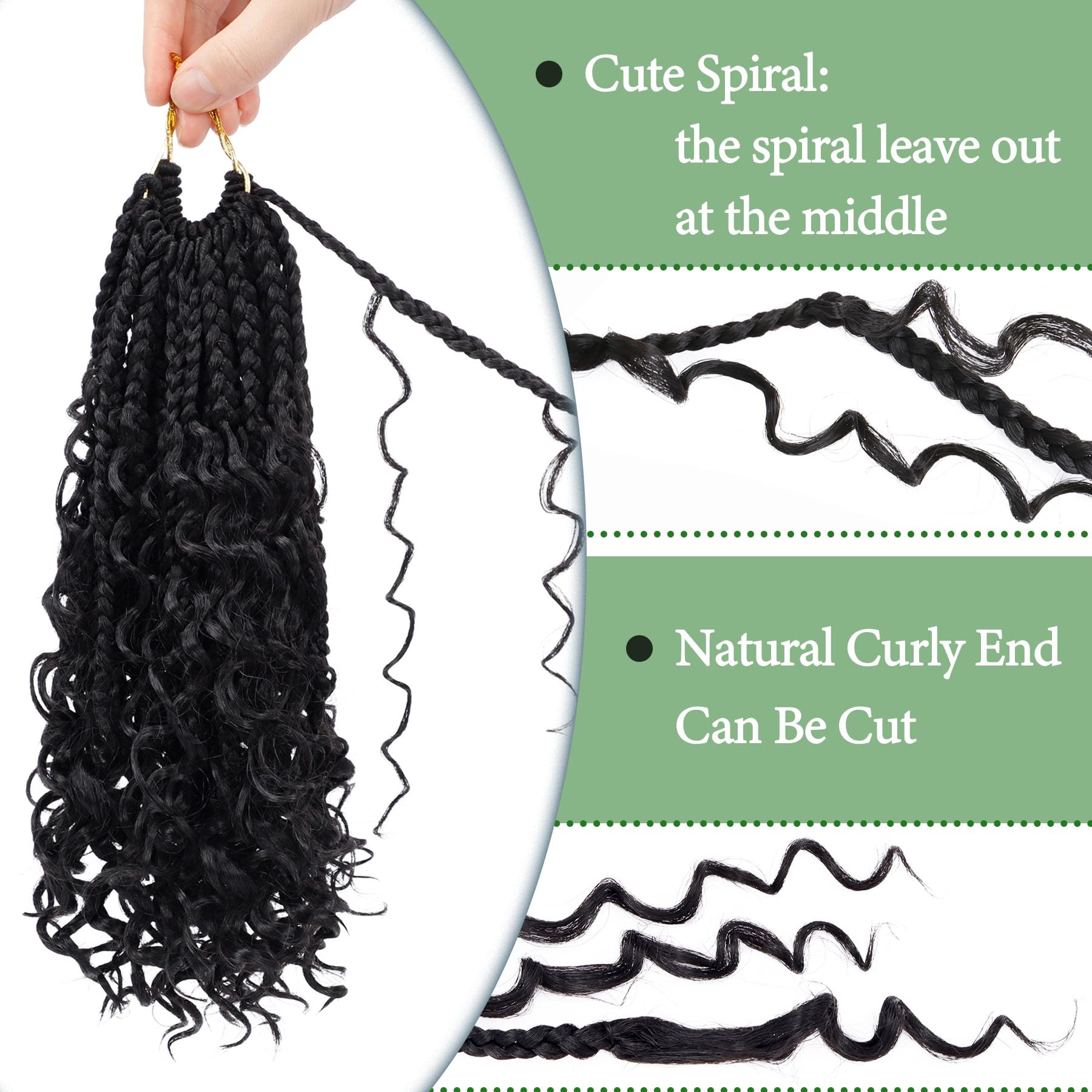 EERYA natural-looking finish for seamless everyday styling.
