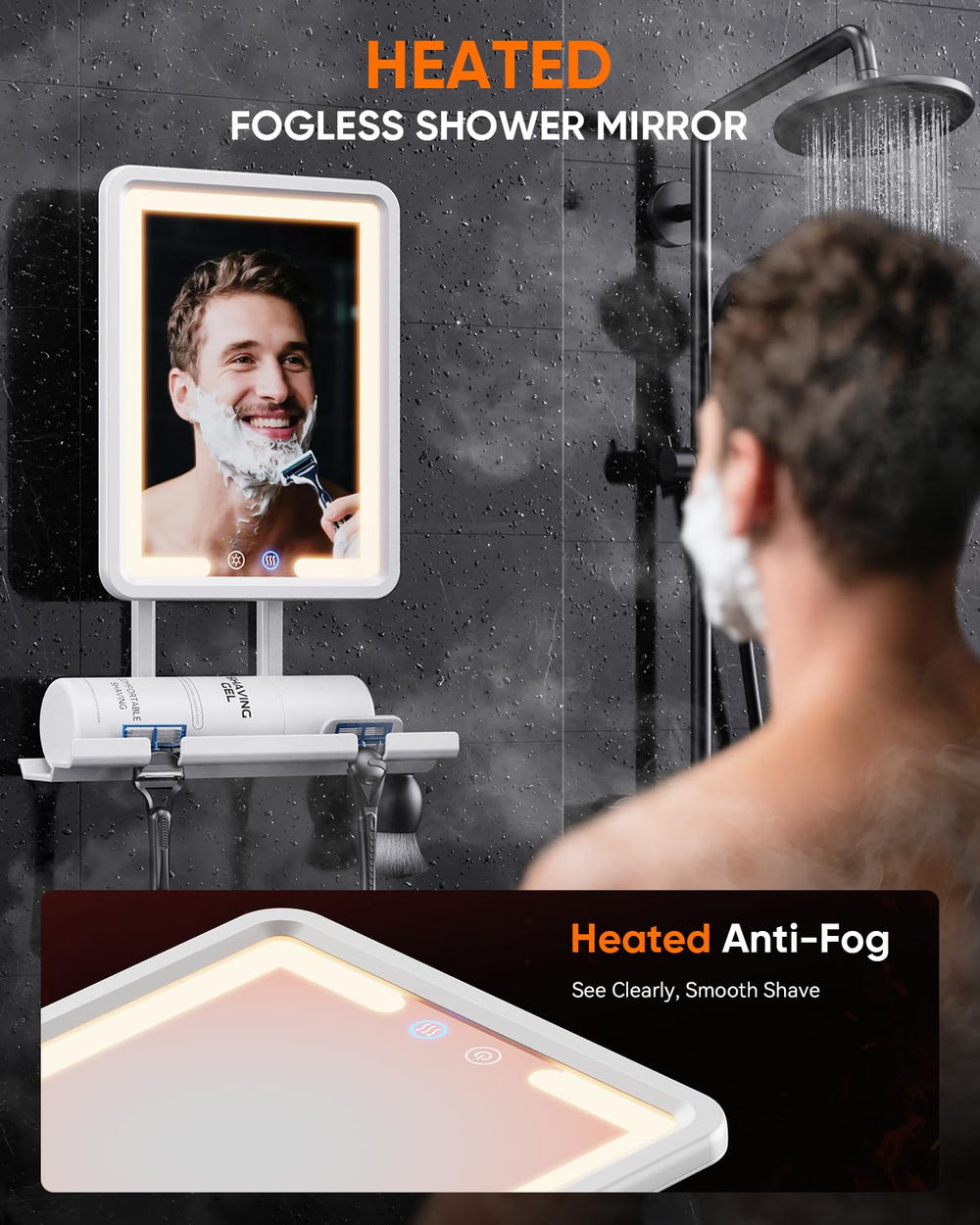 eeuuty Gen 3 lighting modes illuminate grooming with adjustable brightness