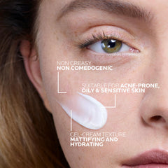 La Roche-Posay Effaclar pore-minimizer focuses on reduced pore visibility and refined texture.