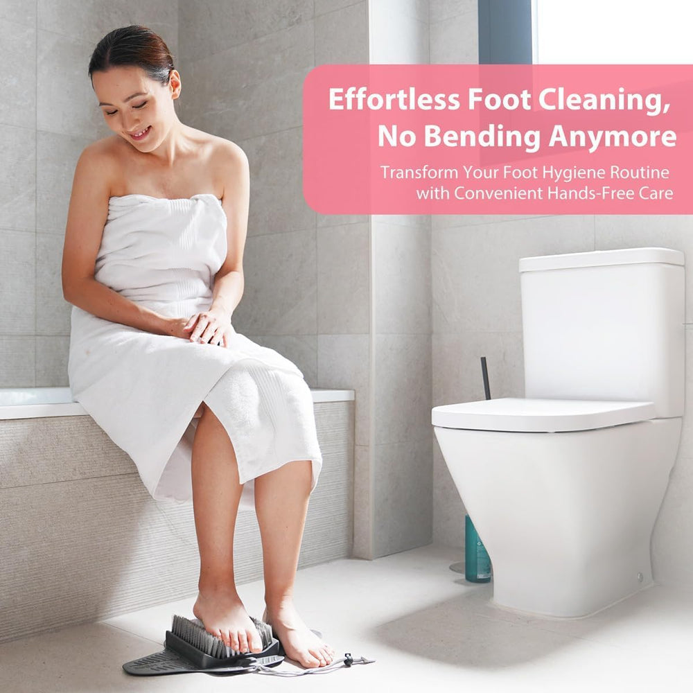 Efforest cerdas duraderas ofrecen exfoliación equilibrada para pies.