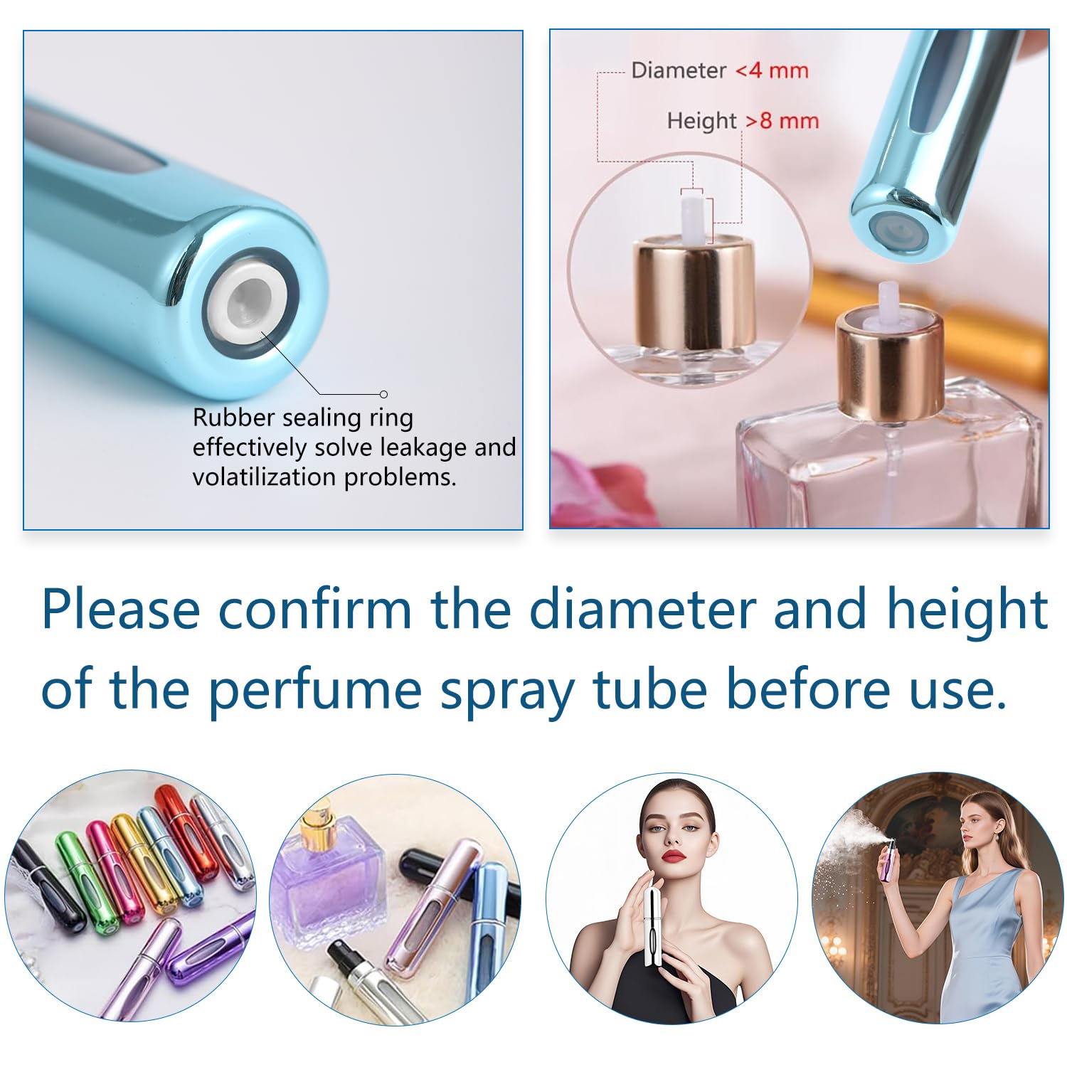 Egashow screw-cap spray mouth and air-hole tip prevent spills during transit.