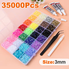 EGKamh piedras resina jelly 28 colores para variedad en diseño