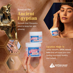 Egyptian Magic ingredients honey and royal jelly close-up highlighting natural antioxidants