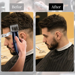 EHBELIF Blend Friend Fade Comb Black triangular teeth for smooth scalp contact.