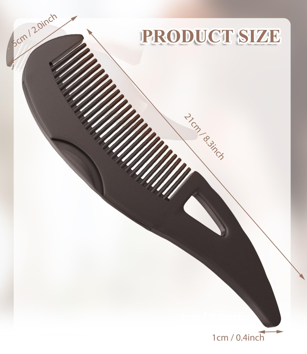 Ehbelif Fine-tooth comb suits women, men, and kids.