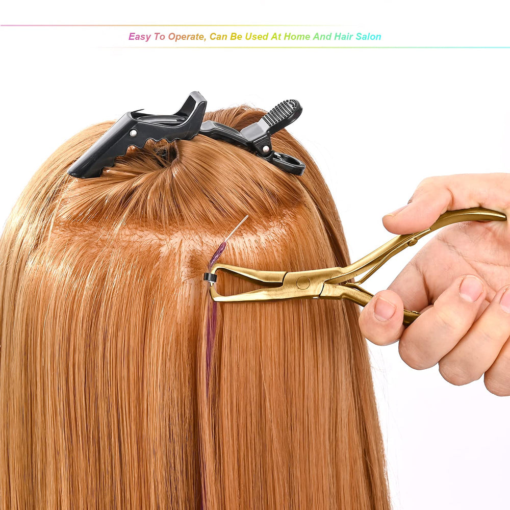 EHDIS pulling hook with metal handle for steady bead placement