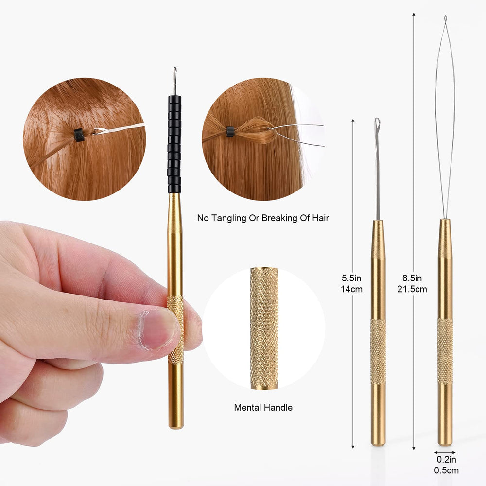 EHDIS spring-loaded clips adapt to all hair types