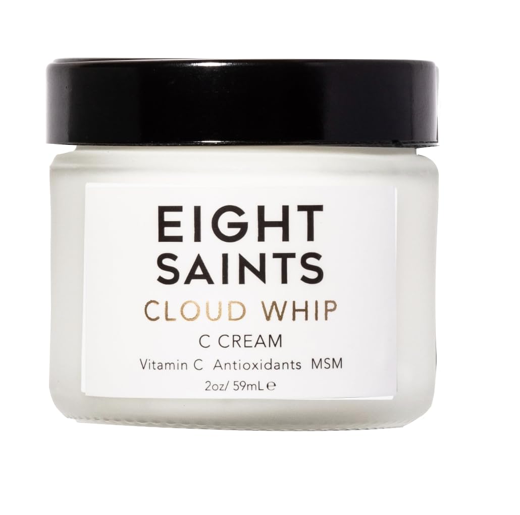 Eight Saints Cloud Whip bottle - unscented moisturizer for daily hydration and pollution protection.
