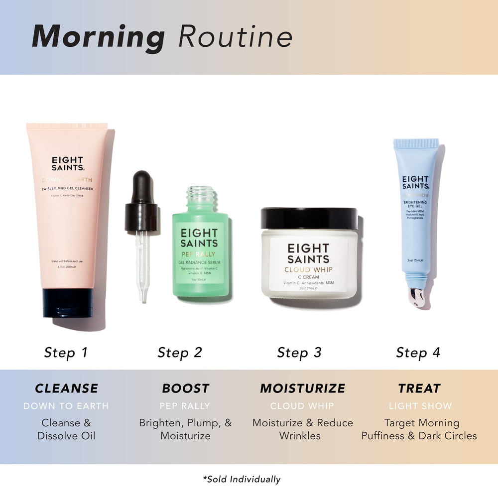 Eight Saints fragrance-free cruelty-free badge on bottle