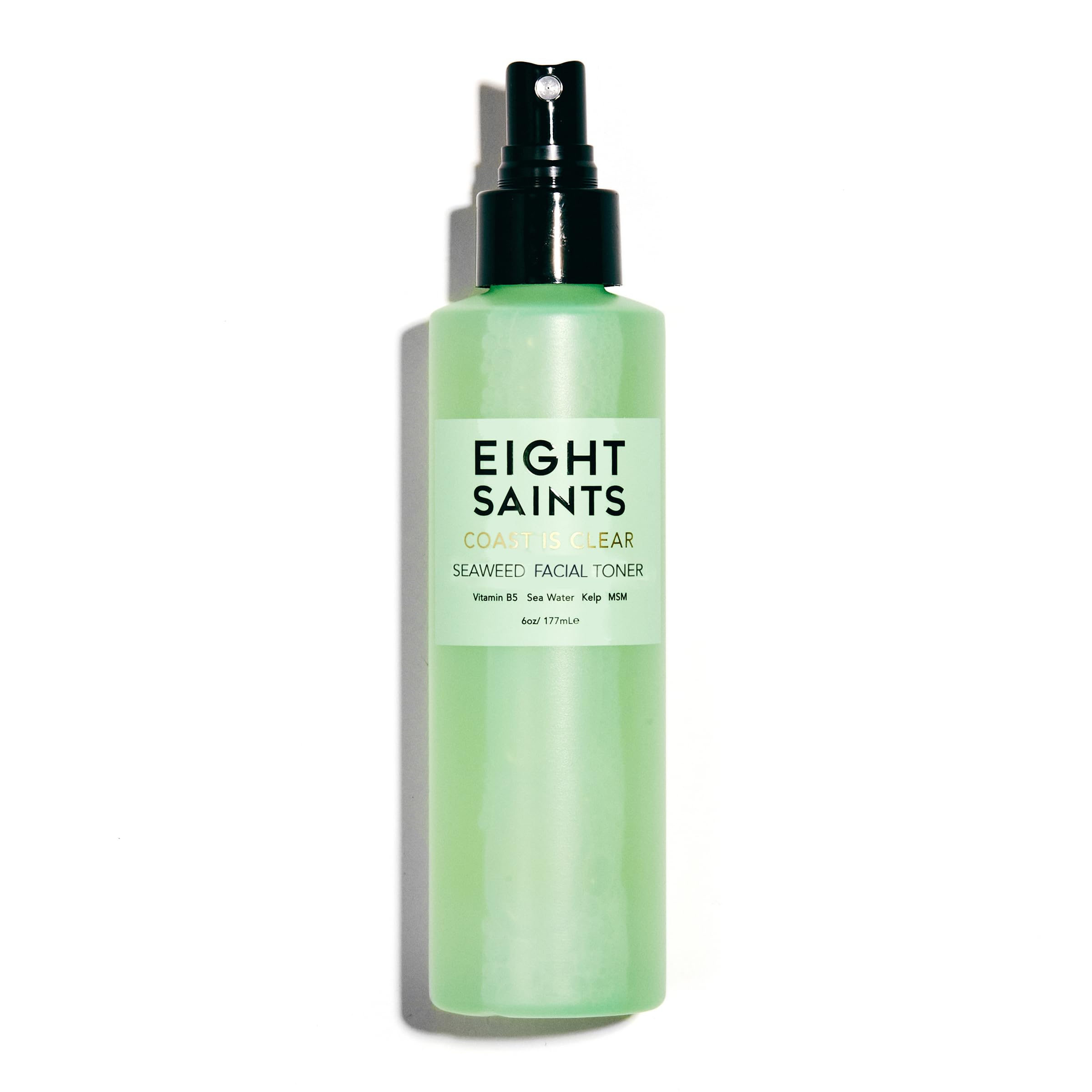 Eight Saints tonico alga marina, botella en baño para limpieza suave