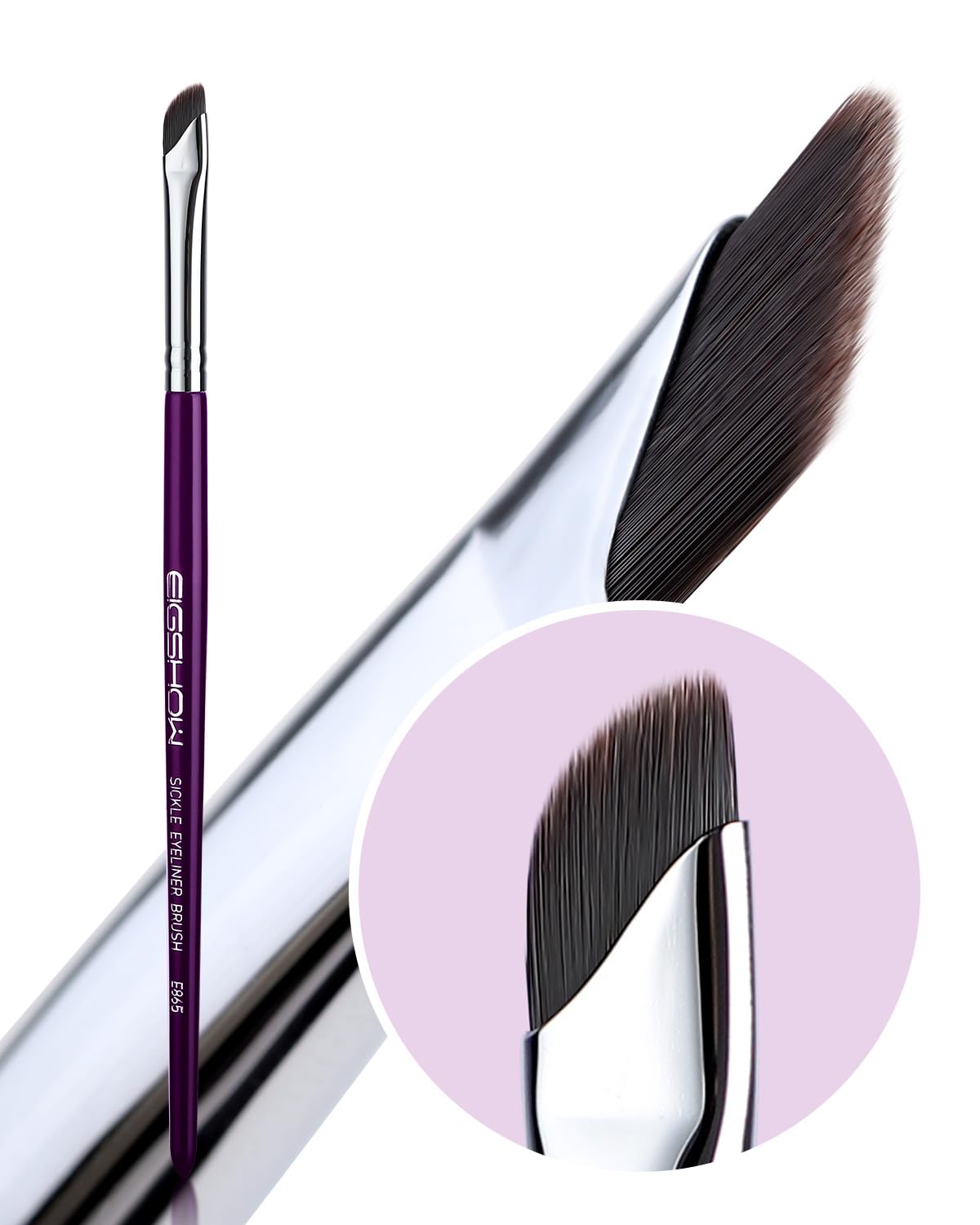 EIGSHOW E865 Purple compact design travels well for touch-ups.