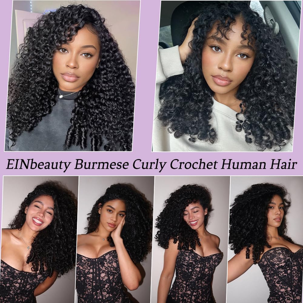 EINbeauty half-head install with miracle knots for quick stylish partial looks